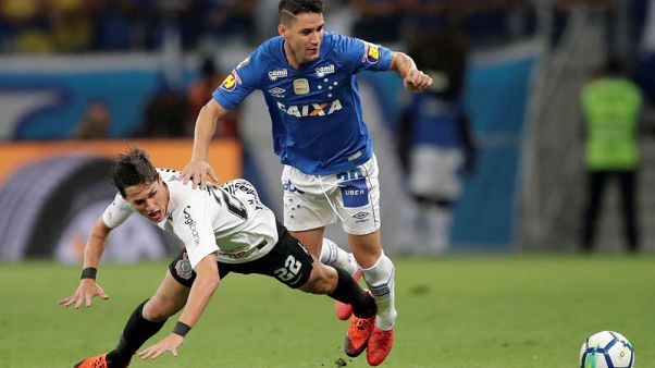 Cruzeiro win first leg of Copa do Brasil final 1-0 Cruzeiro win first leg of Copa do Brasil final 1-0