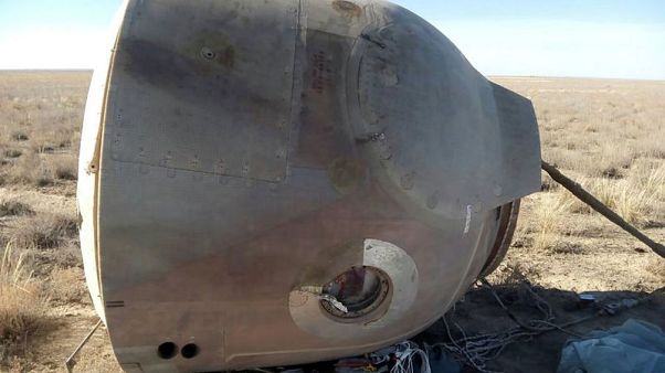 Space crew survives plunge to Earth after Russian rocket fails Space crew survives plunge to Earth after Russian rocket fails