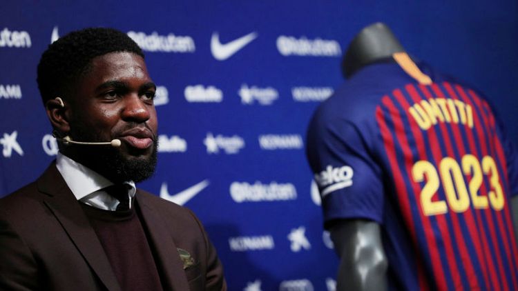Barca's Umtiti may require knee surgery - reports