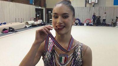 Olimpiadi giovani,oro ginnasta Torretti Olimpiadi giovani,oro ginnasta Torretti