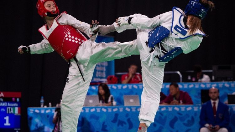 Taekwondo:Giochi giovanili,bronzi Italia