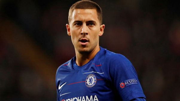 Soccer-Hazard says may need Spain move to win Ballon d'Or Soccer-Hazard says may need Spain move to win Ballon d'Or