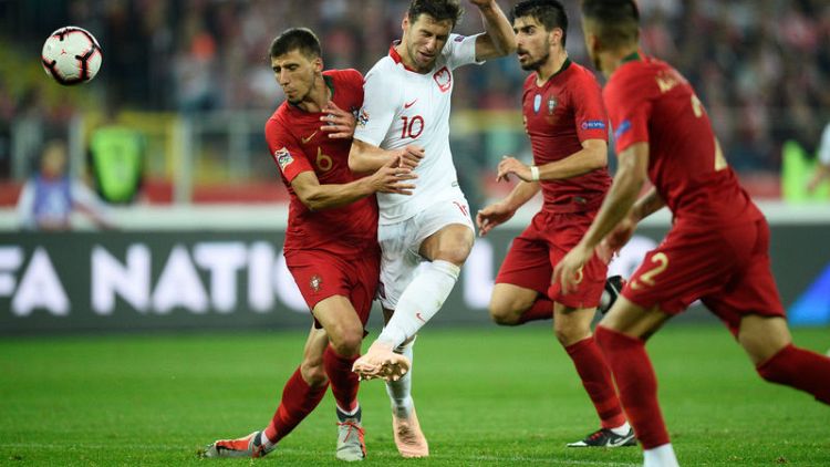 Soccer - New-look Portugal hit back to win 3-2 in Poland