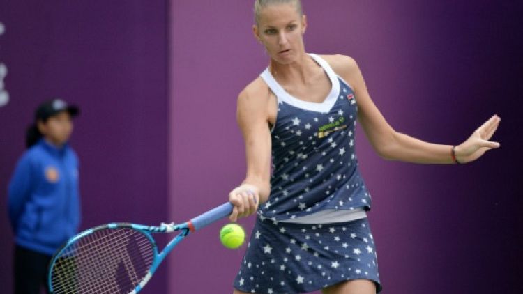 Tennis: Karolina Pliskova en demies à Tianjin contre Bacsinszky