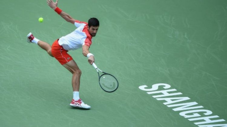 Tennis: Djokovic en demies à Shanghai contre Zverev