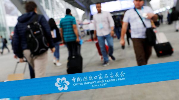 Unwelcome guest: U.S. tariffs loom at China's biggest trade fair Unwelcome guest: U.S. tariffs loom at China's biggest trade fair