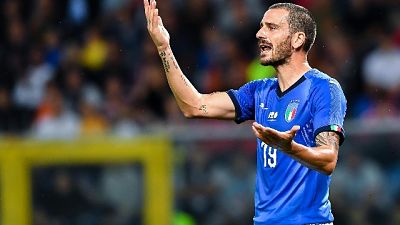 Bonucci,qualità Juve per rilancio Italia Bonucci,qualità Juve per rilancio Italia