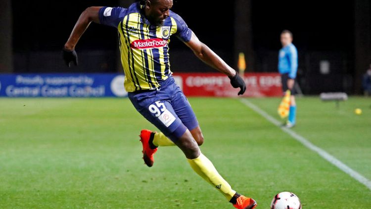 Bolt fires two goals in Mariners trial