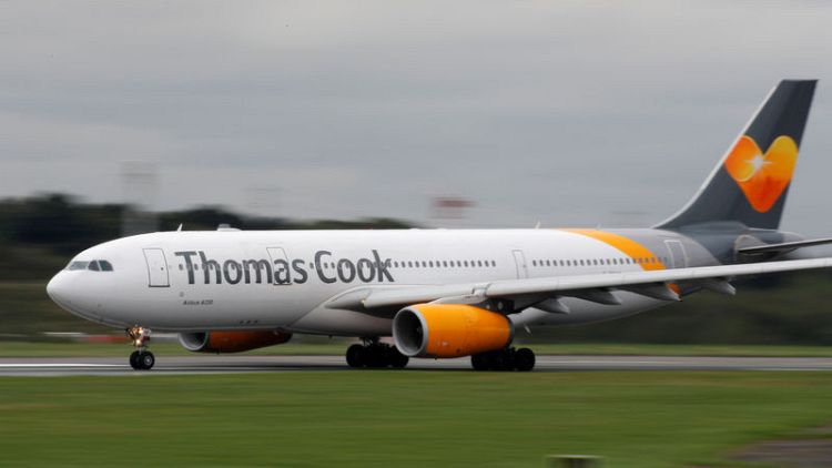 Thomas Cook says air traffic could halt for a week after Brexit