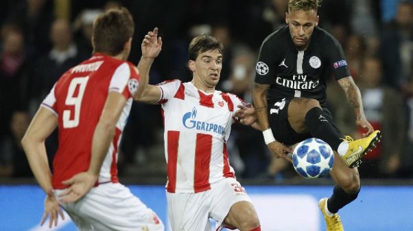 Equipe,sospetta combine Psg-Stella Rossa Equipe,sospetta combine Psg-Stella Rossa