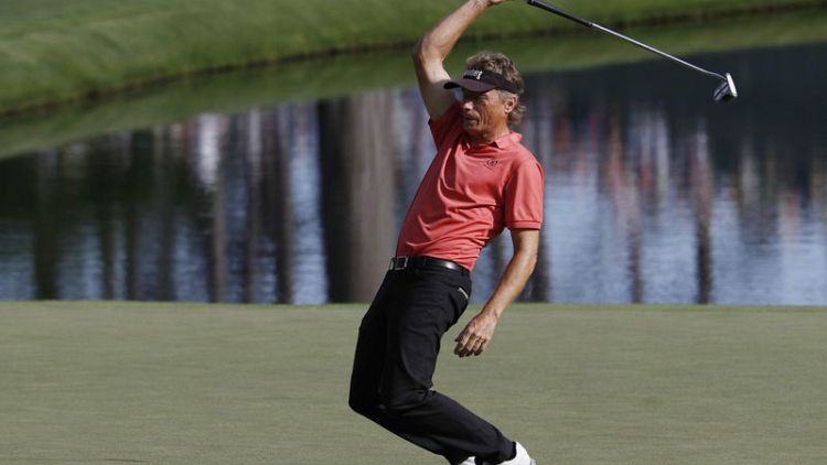 Langer, at 61, refuses to acknowledge Father Time