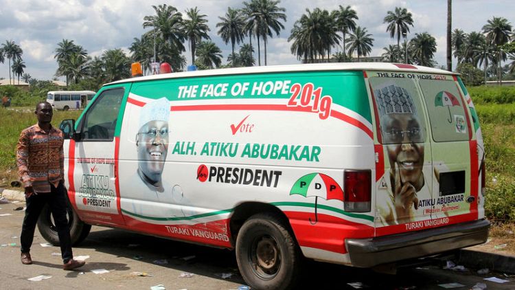 Nigerian opposition party candidate Abubakar chooses running mate - spokesman