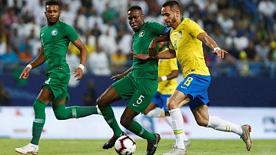 Soccer - Brazil fail to sparkle in 2-0 win over Saudi Arabia Soccer - Brazil fail to sparkle in 2-0 win over Saudi Arabia
