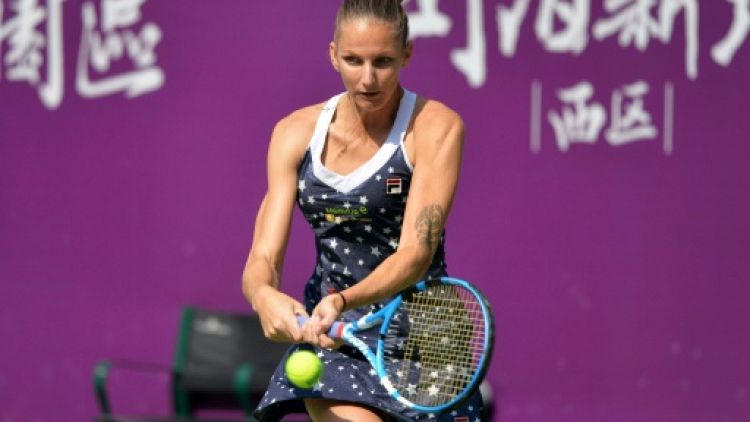 Tennis: Karolina Pliskova en finale à Tianjin