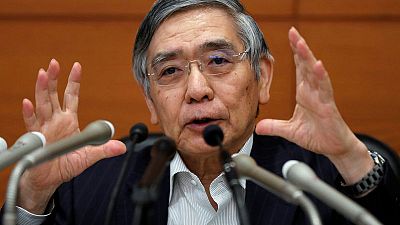 BOJ's Kuroda says Fed rate hikes good for global economy