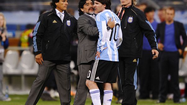 Maradona lashes out at Messi in greatest player debate Maradona lashes out at Messi in greatest player debate
