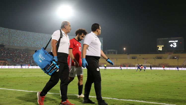 Injury forces Salah out of Egypt qualifier