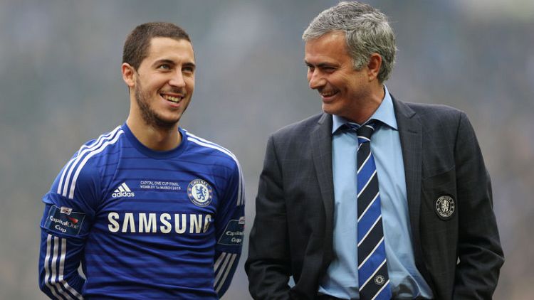 Mourinho is one coach I want to be reunited with - Hazard