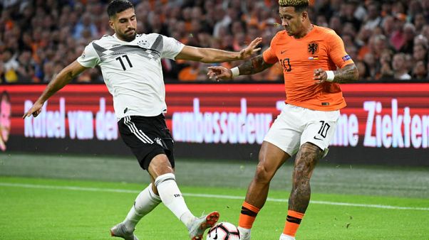 Depay shines as Netherlands thump Germany to heap pressure on Loew Depay shines as Netherlands thump Germany to heap pressure on Loew