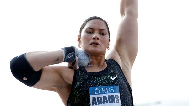 Double Olympic shotput champion Adams to have second child Double Olympic shotput champion Adams to have second child