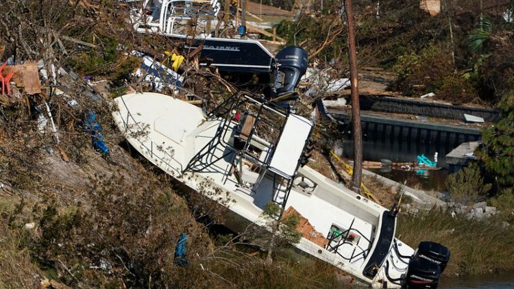 آمال العثور على ناجين من الإعصار مايكل في ولاية فلوريدا الأمريكية تتضاءل