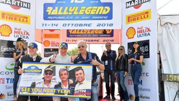 Rallylegend: tra 'historic' vince Rosati Rallylegend: tra 'historic' vince Rosati
