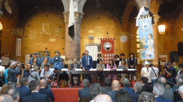 Palio: cencio Montesano per guerra 15/18 Palio: cencio Montesano per guerra 15/18
