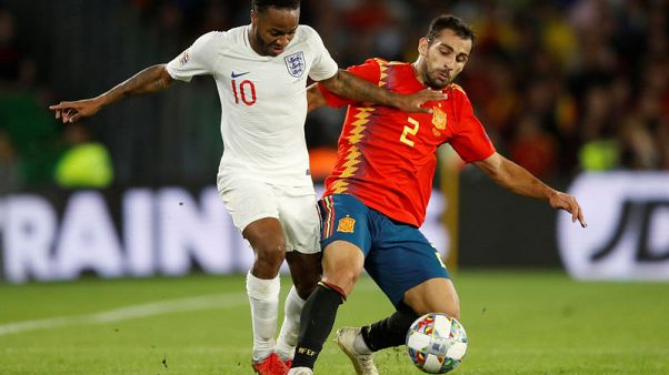 Soccer - Ruthless England leave Spain shell-shocked in Seville Soccer - Ruthless England leave Spain shell-shocked in Seville