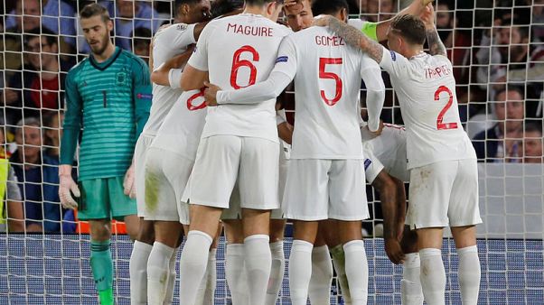 إنجلترا تصعق إسبانيا في اشبيلية بدوري الأمم الأوروبية إنجلترا تصعق إسبانيا في اشبيلية بدوري الأمم الأوروبية