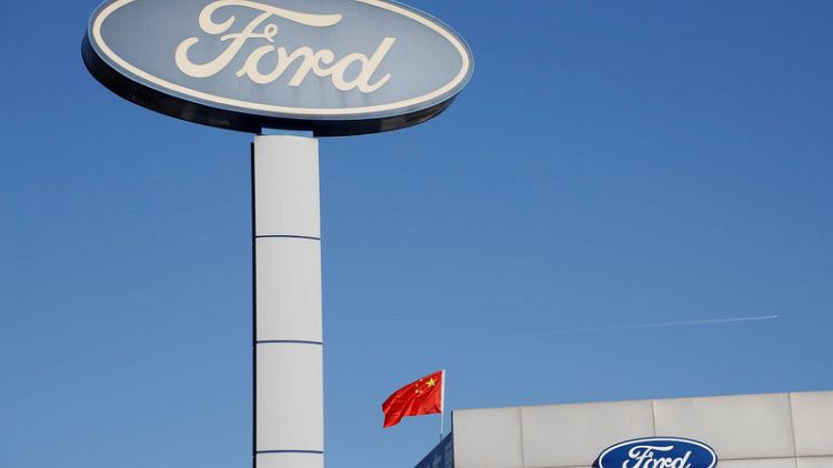 Ford unveils new China SUV, eyes sales boost next year