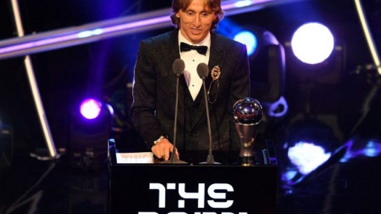 Le Croate Luka Modric joueur Fifa de l'année le 25 septembre 2018