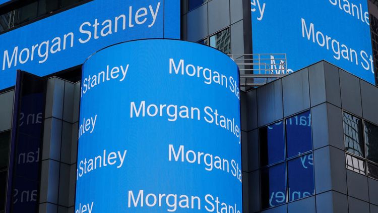 Equity trading strength boosts profits at Morgan Stanley, Goldman