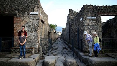 Charcoal inscription points to date change for Pompeii eruption