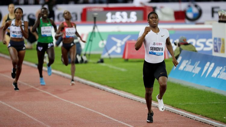 Athletics - IAAF delays imposing gender rule due to Semenya challenge