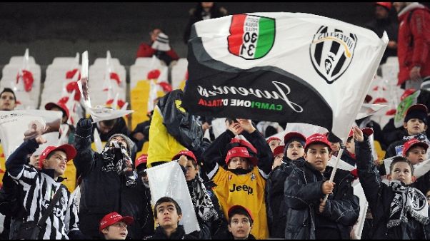 Juventus: bambini in curva squalificata Juventus: bambini in curva squalificata
