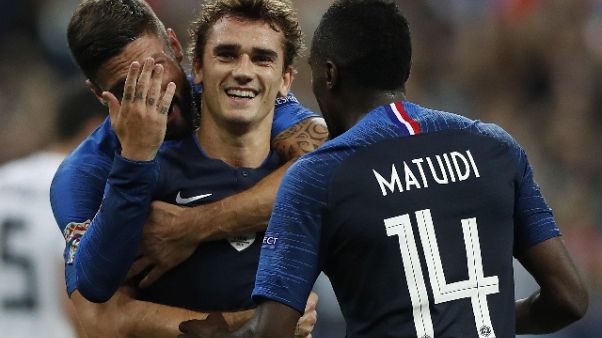 Nations league: Francia-Germania 2-1 Nations league: Francia-Germania 2-1