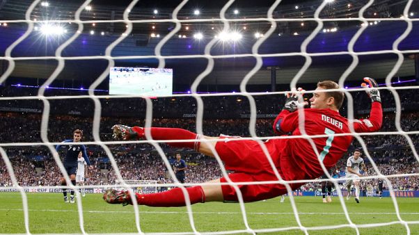 Griezmann double gives France comeback win over Germany Griezmann double gives France comeback win over Germany