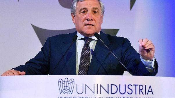 Tajani, Italia faccia marcia indietro Tajani, Italia faccia marcia indietro