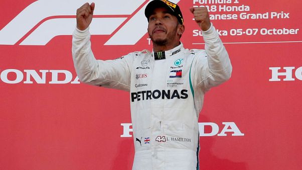 Texas offers Hamilton his first shot at fifth title Texas offers Hamilton his first shot at fifth title