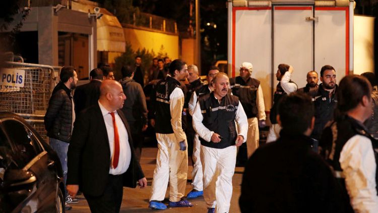 محققون أتراك يفتشون القنصلية السعودية في اسطنبول للمرة الثانية