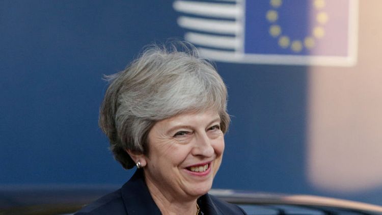 UK PM May to brief 150 CEOs on Brexit negotiations on Friday - FT