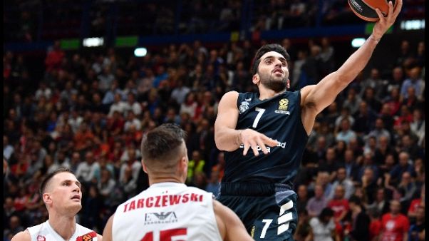 Eurolega, Ax Milano-Real Madrid 85-91 Eurolega, Ax Milano-Real Madrid 85-91