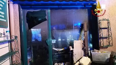 Brucia il panificio di Portofino Brucia il panificio di Portofino
