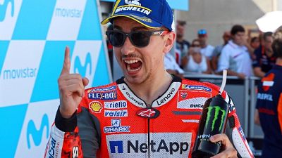 Motogp Giappone, Lorenzo in dubbio Motogp Giappone, Lorenzo in dubbio