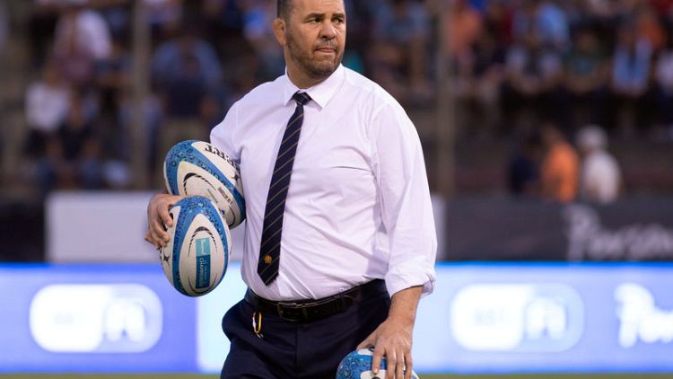 Rugby - Australia coach Cheika backs staff, says no need for change