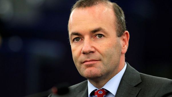 Hungary PM Orban backs Germany's Weber for top EU job Hungary PM Orban backs Germany's Weber for top EU job