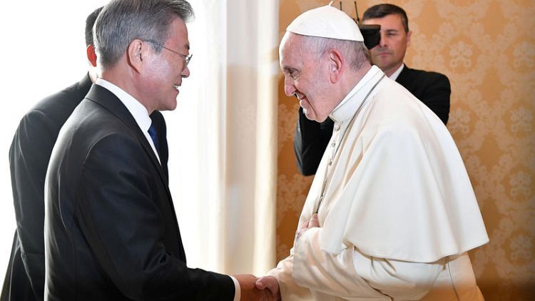 Pope gets invite to North Korea, indicates will consider it