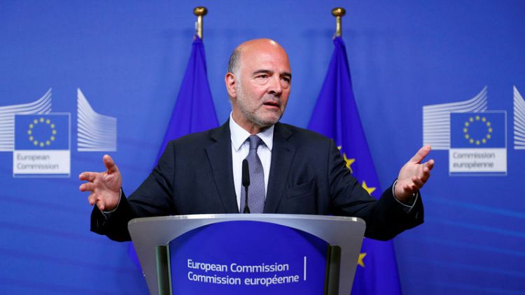 EU's Moscovici to give Italy letter of concerns over budget - source