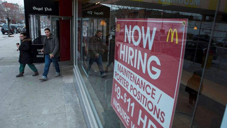 U.S. weekly jobless claims drop; continuing claims lowest since 1973