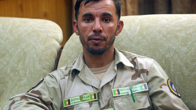 Top Afghan police chief killed in shooting, U.S. general unhurt